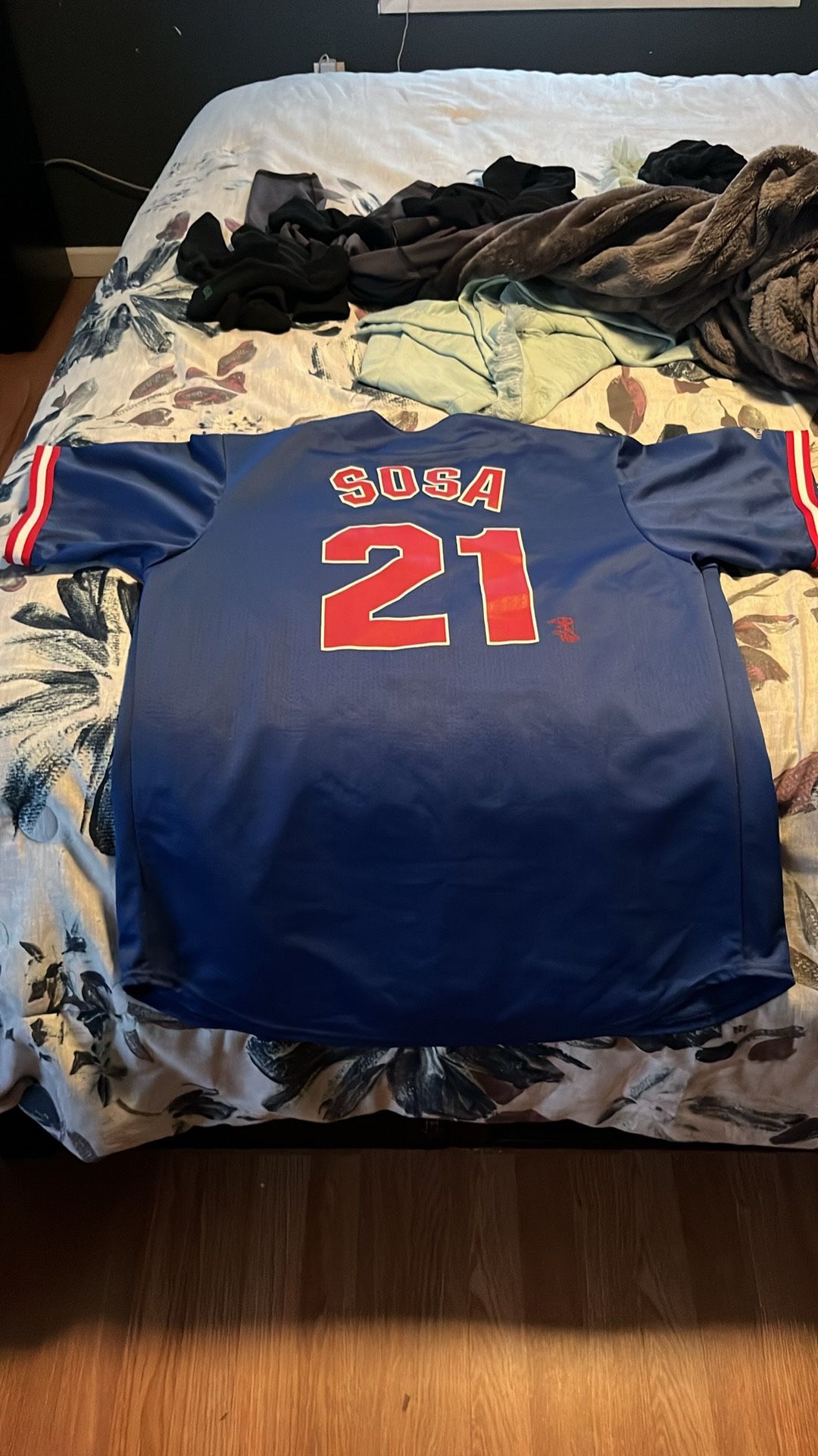 Authentic Majestic Sammy Sosa Vintage Jersey