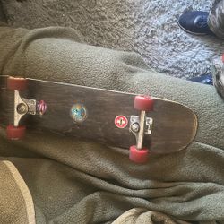 Double Kick New School Skate Board+ Down Hill Racing Wheels