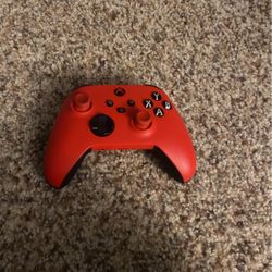 Xbox One Controller Red And Black Grip 