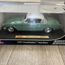 Diecast 1/18 Scale 1953 Studebaker Starliner Brand New !