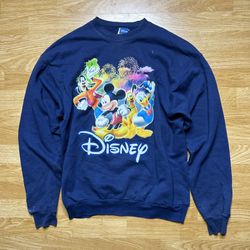 Vintage Disney Sweatshirt Mens Medium