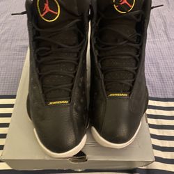 Retro 13 Black  & red