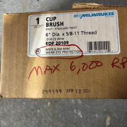 6” Wire Cup Wheel