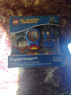 Lego Superman Buildable Watch
