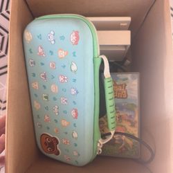 Animal Crossing Nintendo Switch With Animal Crossing NH and Pro Controller