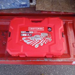 Craftsman 159 Piece Socket Set Mechanics Tool Set for Sale in