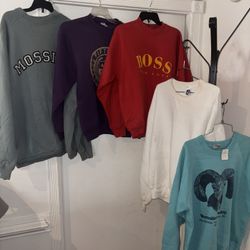 Lot of 10 Vintage Crewneck Lot Sold Together
