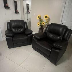 Reclining armchairs 