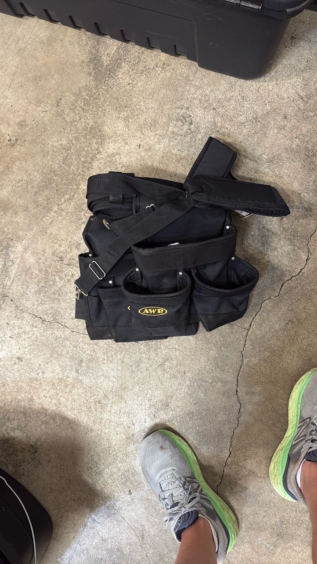 AWP Nail Tool Pouch With Shoulder Straps