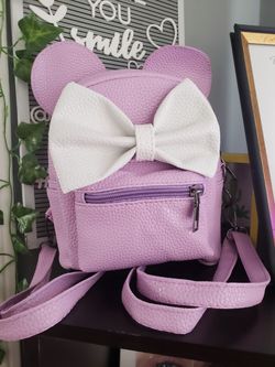 Minnie mouse back pack disney high quality soft