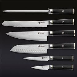 Limited Edition Hexclad knife 7pc Set