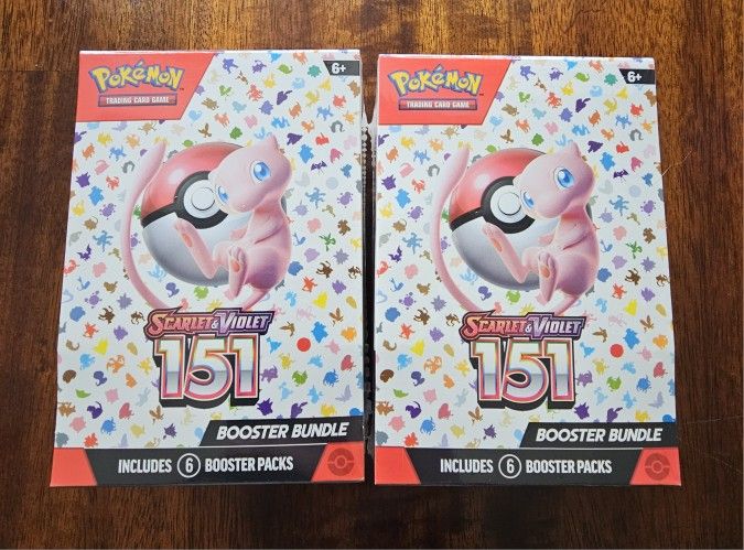 Pokemon 151 Booster Bundle Sealed - $52 each