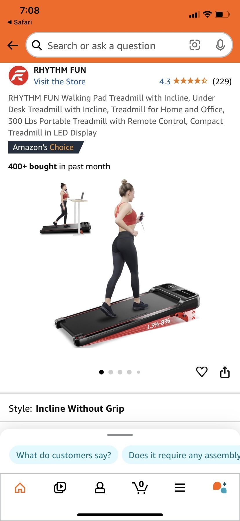 Rhythm Fun Treadmill