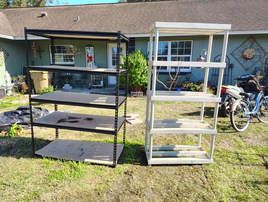 2 Shelving Racks