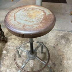 Industrial Adjustable Stool