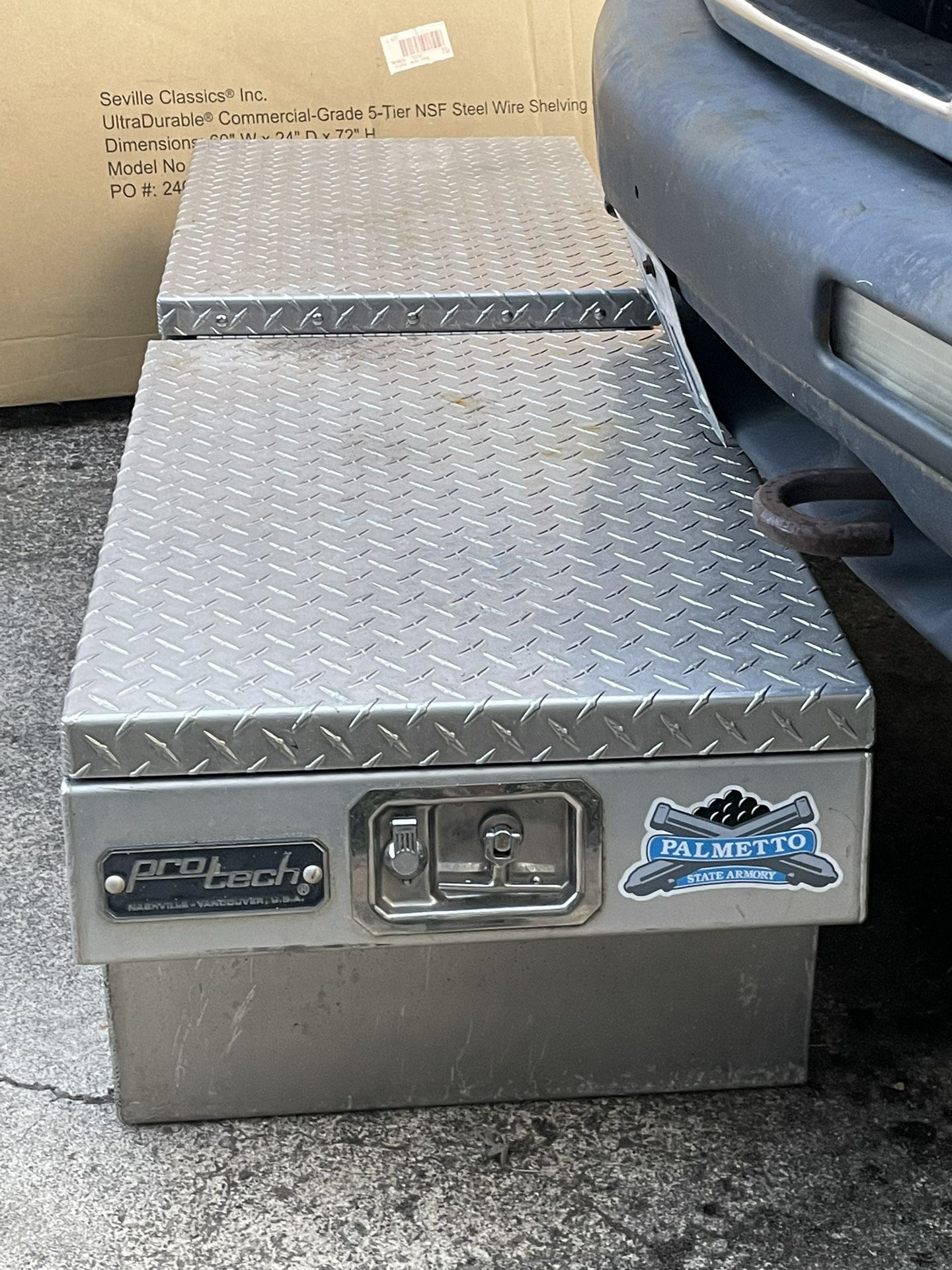 Pro Tech Diamond Plate Truck Box