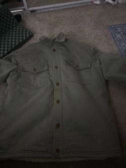 Green Lacoste Bomber Jacket