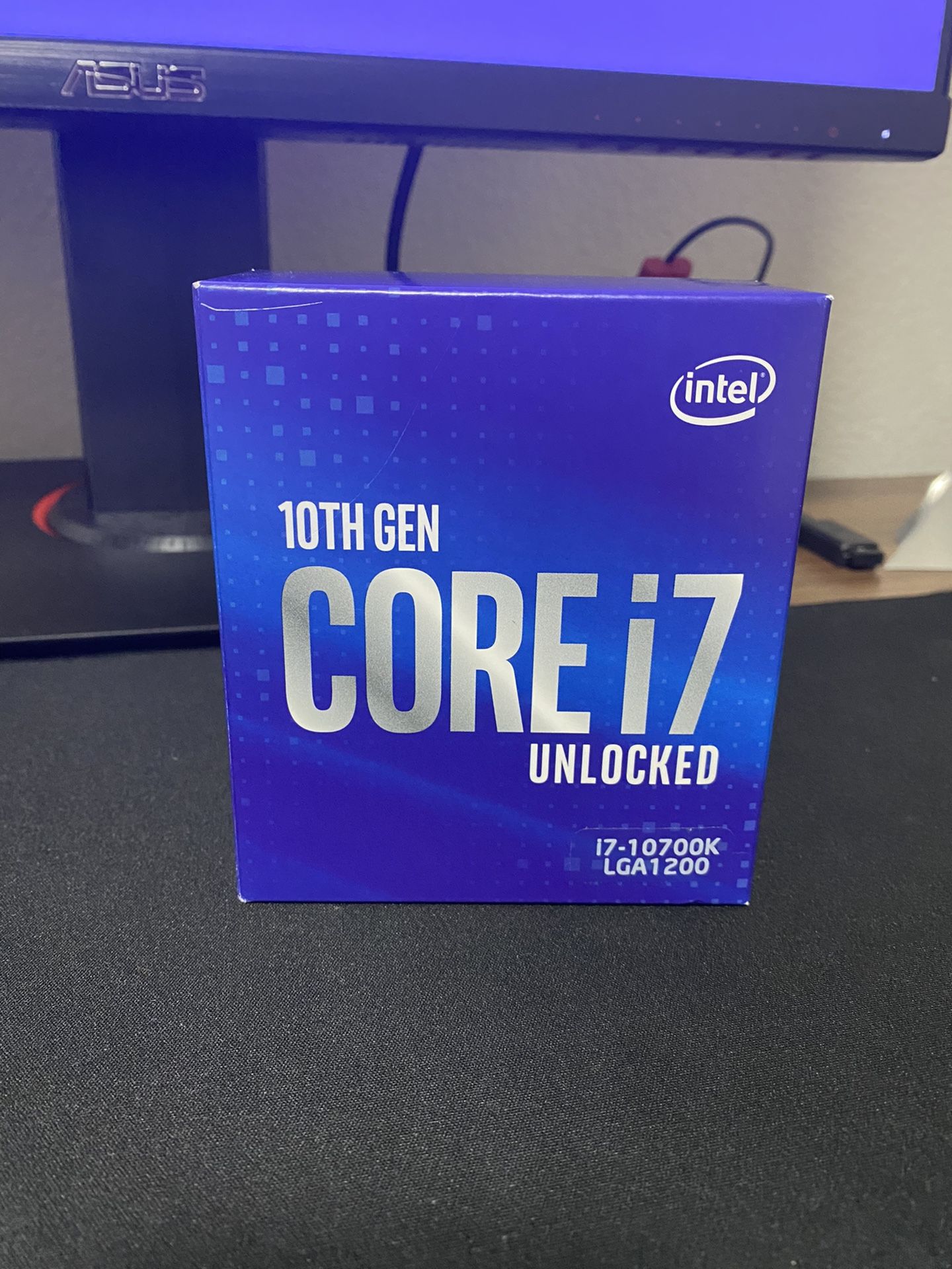 Intel i7 10700k CPU Processor (8 cores 16 threads) up to 5.1 GHZ