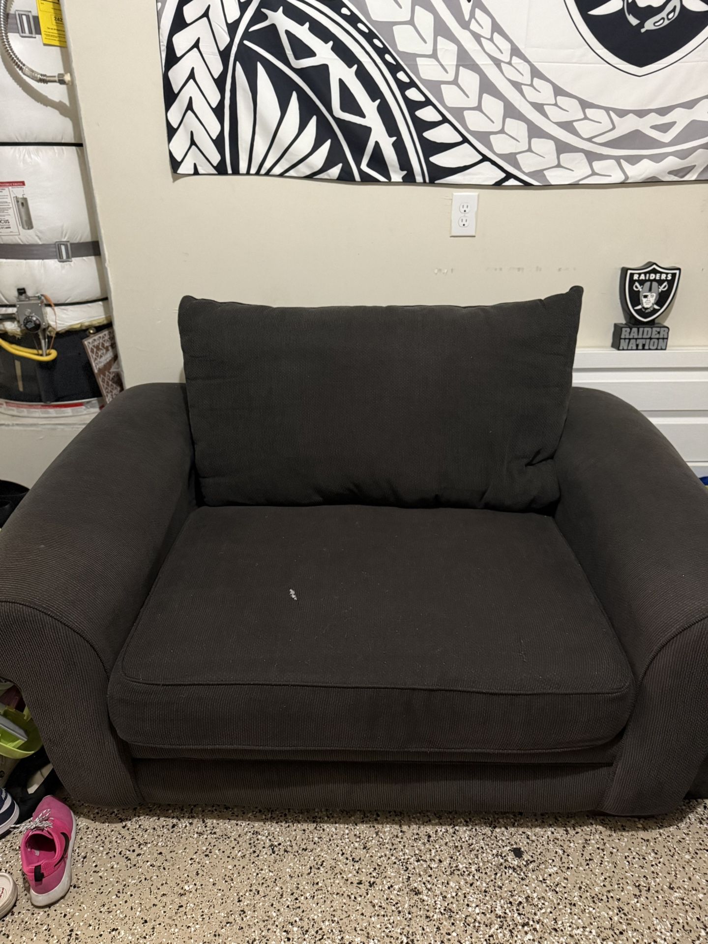 Dark Grey Couch