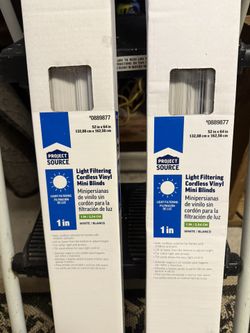 Sale Ended .Blinds  2 White $25. Each