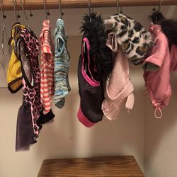 Dog Clothes With Hangers 7 Total