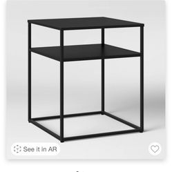 Metal black End Table Target