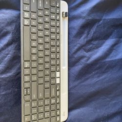 Logitech K585 Multi-Device Slim Wireless Keyboard, Built-in Cradle for Device; for Laptop, Tablet, Desktop, Smartphone, Win/Mac- Graphite 