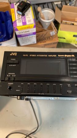 Jvc ax-70 amplifier