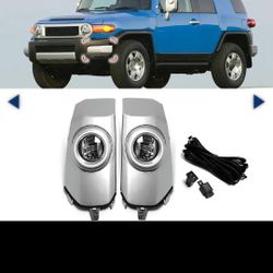 Retail $235.99) Car Front Fog Light Lamp Drl Daytime Running Light Driving Light Kit for Fj Cruiser Xj10 2007-2014