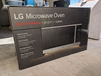 LG 1.8 over the range microwave