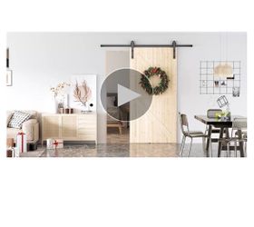 Sliding barn door