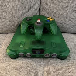 Nintendo 64 jungle green - original