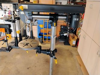 C.M. 34" Radial Drill Press Like New!