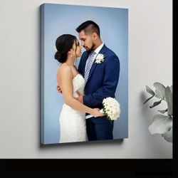 Custom Photo Canvas Print – 16×12 Inch Personalized Wall Art