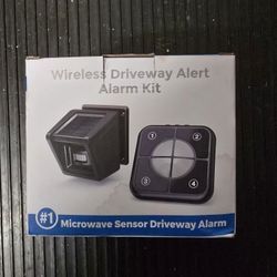 Solar Driveway Motion Detector and Sensor qh-9839a-1 Wireless Driveway Alert Alarm Kit