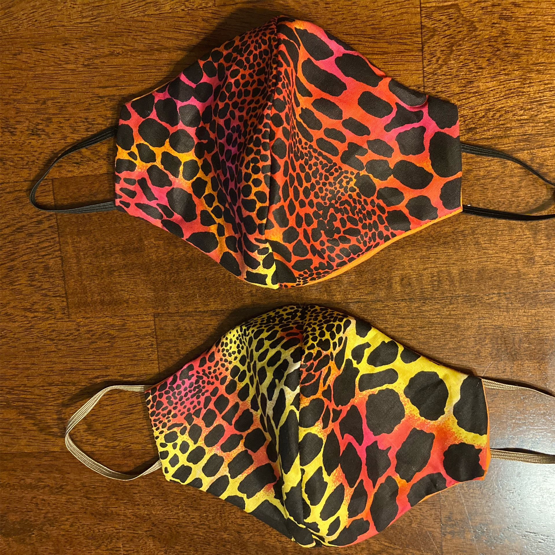 New Leopard print face mask