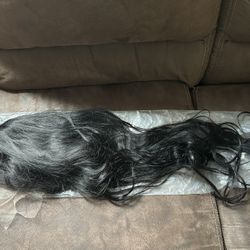  30 inch Straight Human Hair Wig ,  Pre Plucked 13x4 HD Lace 