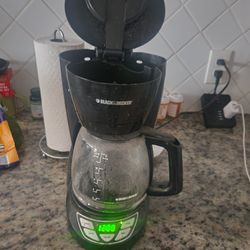 Black Decker Coffee Program Coffee Maker 