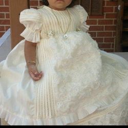 Infant Baptism Dress Size 1.5-2 Yrs 
