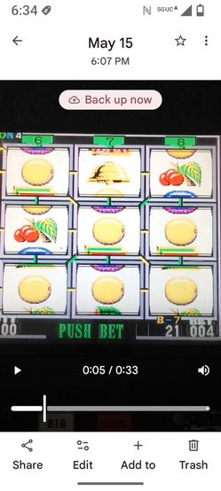 Fruits machine
