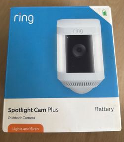 Ring Spotlight Cam Plus - Battery Powered Wireless Security Camera
