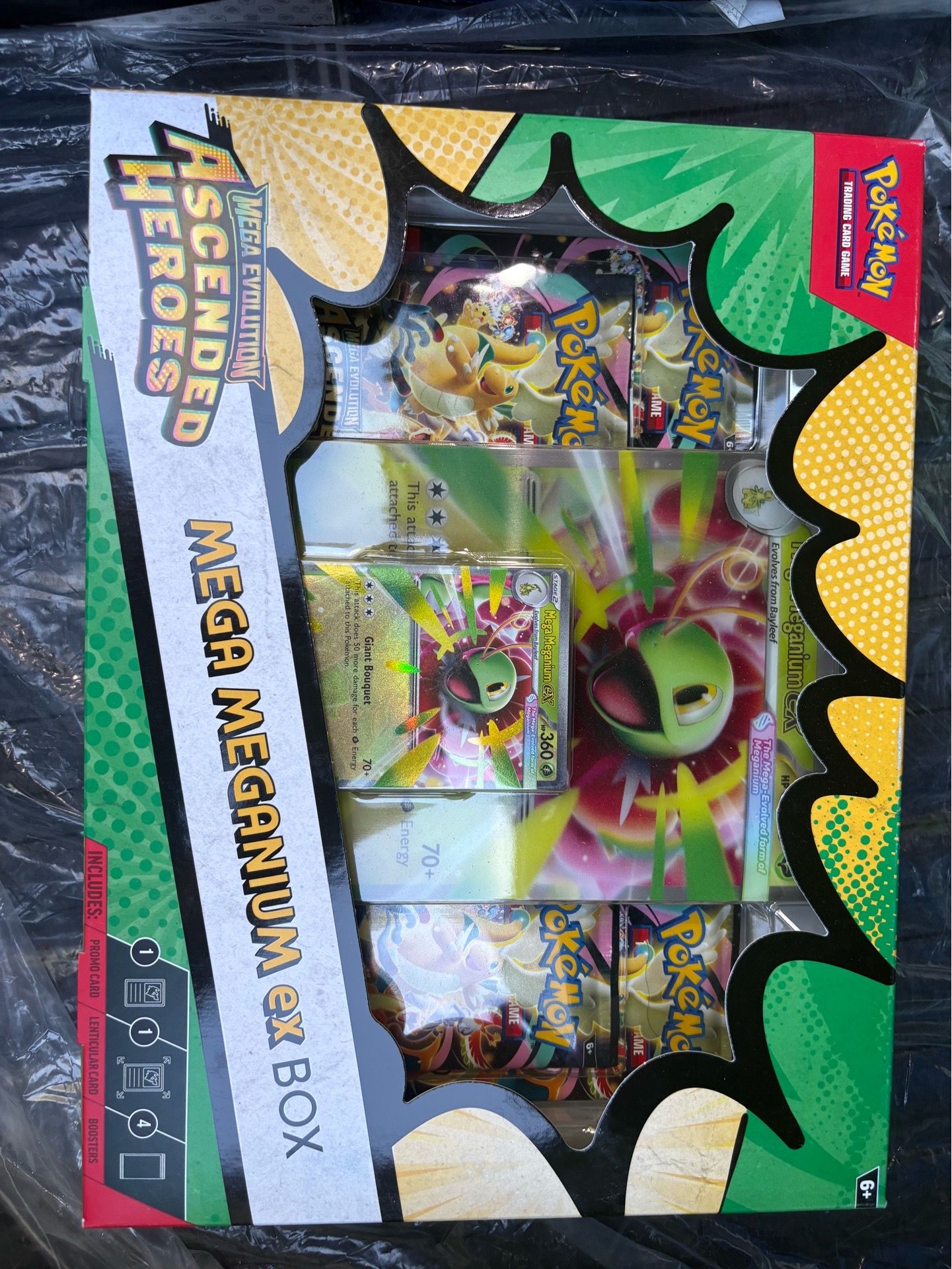 Meganium ex pokemon ascended heroes box