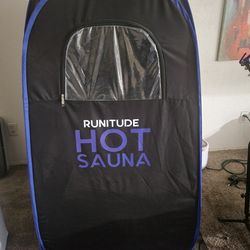 Runitude steam sauna with extra steam generator