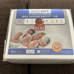 New Box Spring Protector Cover - Full Size
