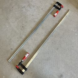 2  Bessey  36" bar clamps
