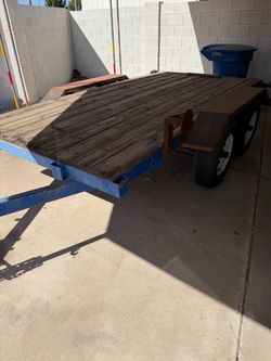 Flat bed trailer 6’x 12’