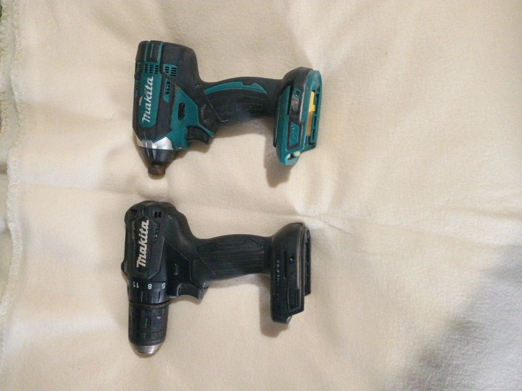 2 Makita Drills