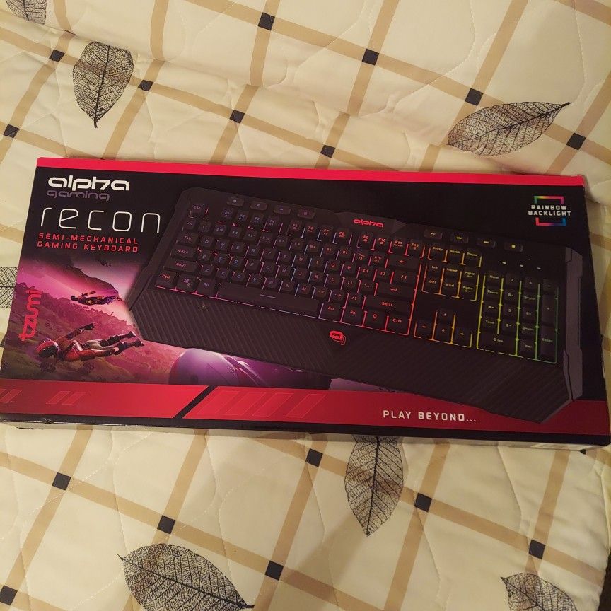 Gaming Keyboard and Headset