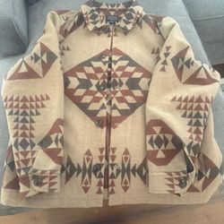 Pendleton Coat XXL Aztec Design