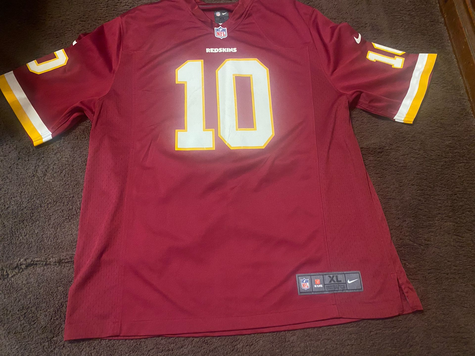 NFL Washington Redskins Jersey Size XL Adult